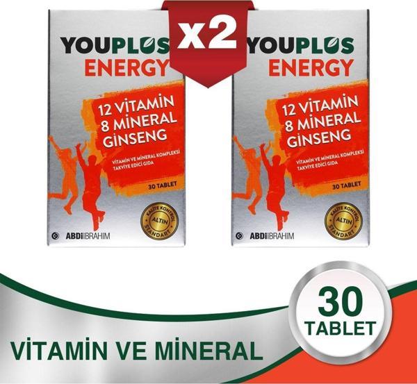 Youplus Multi Ener-g Multivitamin 2 X 30 Tablet - Image 1