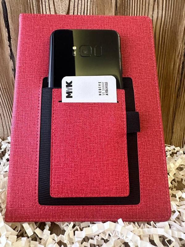 El Yapımı Deri Defter, Not Defteri Günlük Hediyelik Anı Ajanda Kişiye Özel Defter - Image 1