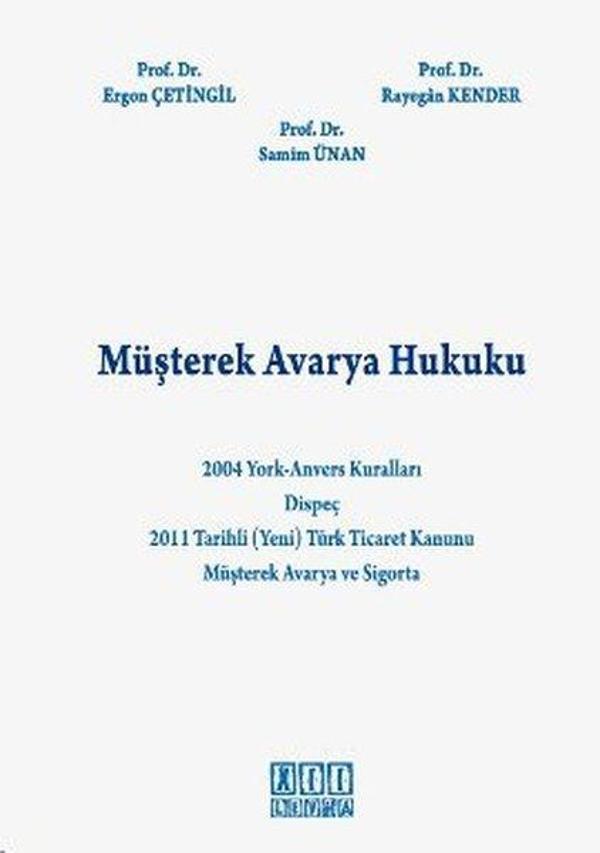Müşterek Avarya Hukuku - On İki Levha Yayıncılık - Image 1