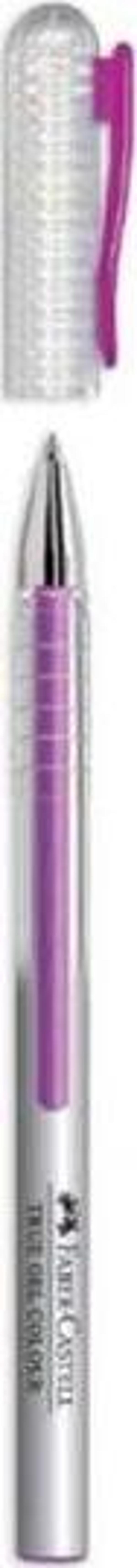 Faber-Castell True Gel Color 0.7 Mor Roller Kalem - Image 1