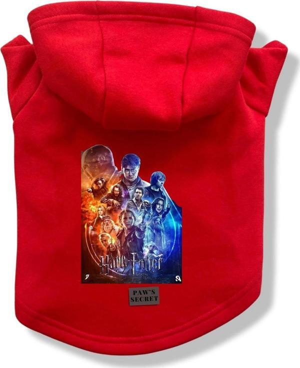 Paws Secret Köpek Kıyafeti Köpek Sweatshirt Hoodie Köpek Ürünleri Kedi Kıyafeti - Harry Potter Poster XL - Image 1