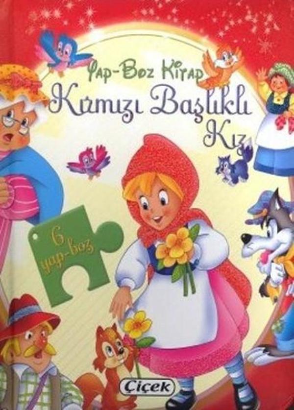 Yap-Boz Kitap Kırmızı Başlıklı Kız - Çiçek Yayıncılık - Image 1