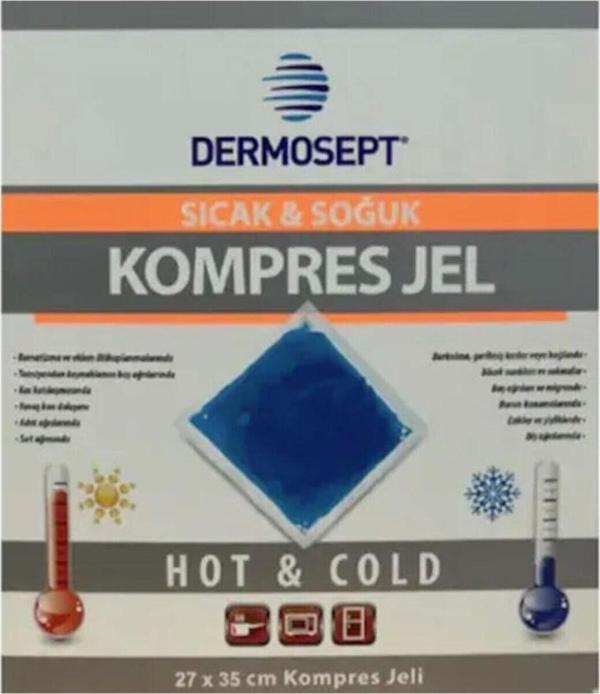 Dermosept Sıcak Soğuk Kompres Termojel 27X35 Kutulu Ve Kılıflı - Image 1