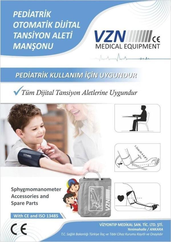 Vzn Çocuk Aleti Manşonu Manşet Kol Bezi Manşonu - Çocuk Manşon - Image 1