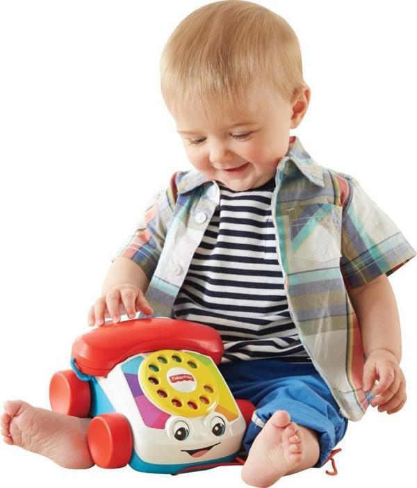 Fisher-Price Eğitici Sürüklenebilir Çevirmeli Geveze Telefon FGW66 - Image 1