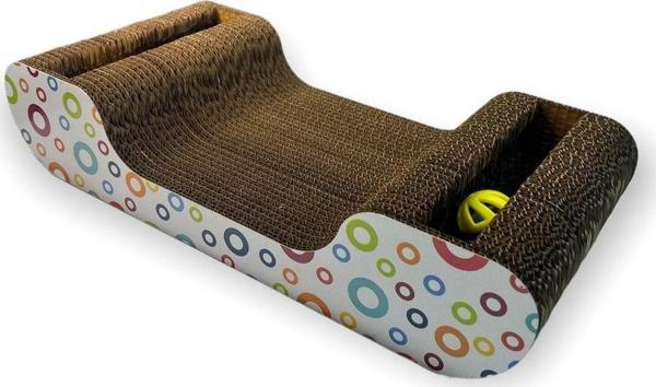 Rotipet Karton Kedi Tırmalama 44X9X21 Karton - Image 1