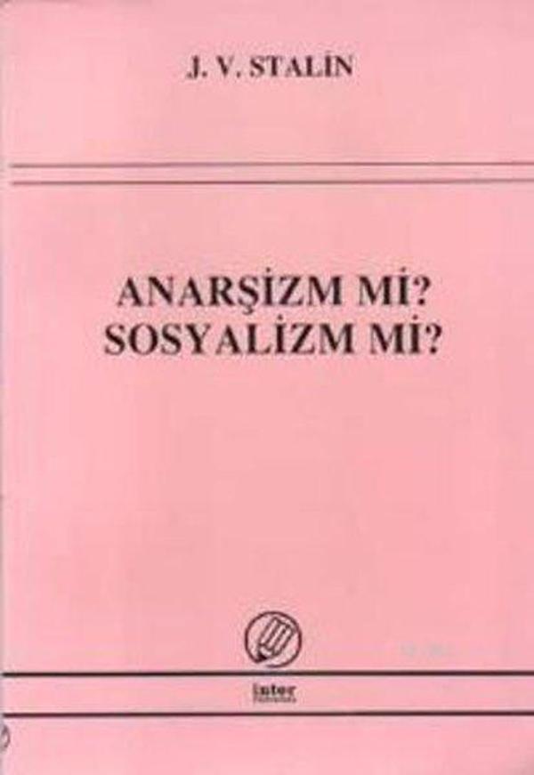 Anarşizm mi Sosyalizm mi? - İnter Yayınevi - Image 1