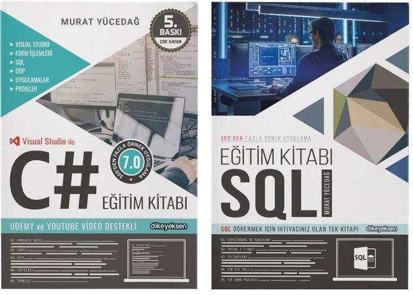 2'li C# ve SQL Egitim Seti (2 Kitap) - Dikeyeksen - Image 1