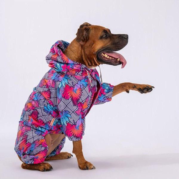 Pawstar Palmatum Orta-Büyük Irk Köpek Tulum Köpek Yağmurluk Köpek Elbisesi Köpek Kıyafeti 3XL - Image 1