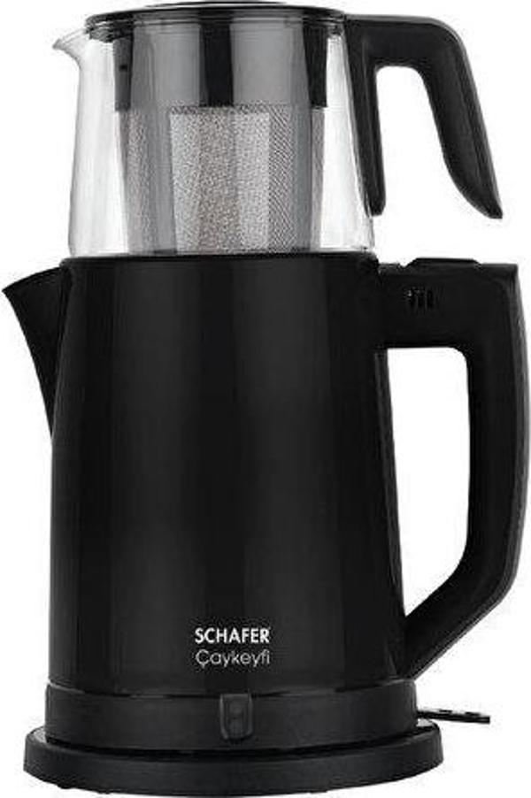 Schafer Çaykeyfi Çay Makinesi Siyah - Image 1