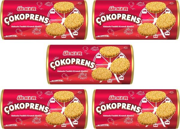 Ülker Çokoprens 10'lu Paket 300 gr x 5 Adet - Image 1