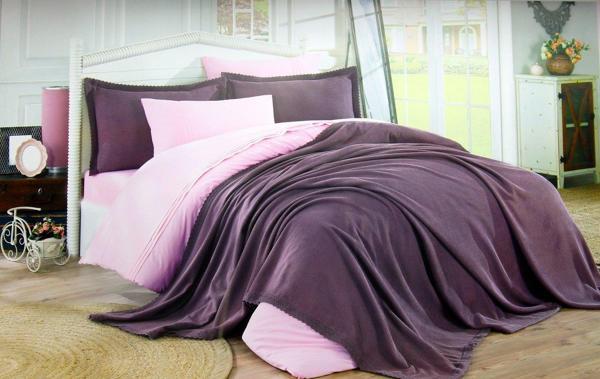 Hobby Natural Set Poplin Tek Kişilik Nevresim Takımı Gülkurusu %100 Pamuk - Image 1