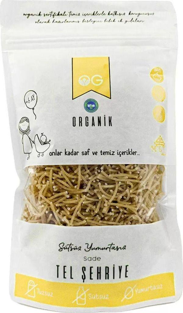OG Natural Organik Sade Tel Şehriye 180 Gr 6 Ay - Image 1