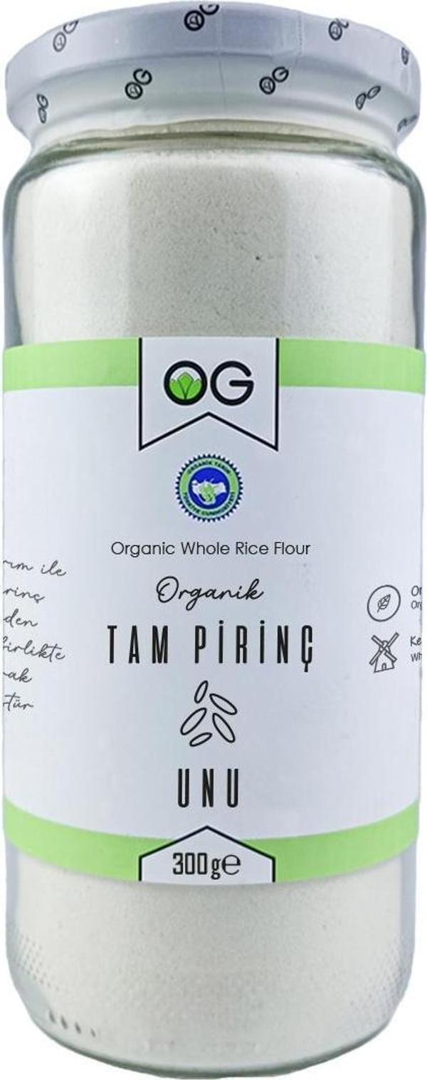 OG Natural Organik Tam Pirinç Unu 300 Gr - Image 1
