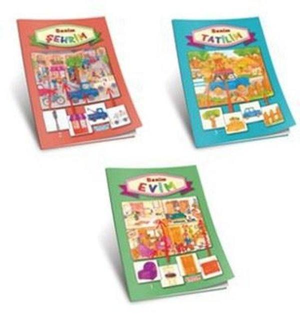 Resimlerle Öğreniyorum Seti - 3 Kitap Takım - Yumurcak Yayınları - Image 1