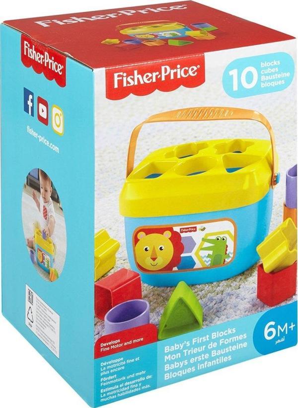 Fisher-Price Renkli Bloklar / Sıralama ve Şekil Ayırma Oyuncakları - Image 1