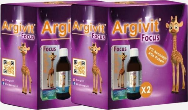 Argivit Focus Şurup 2'Li Aile Paketi 2 Adet 150 Ml - Image 1
