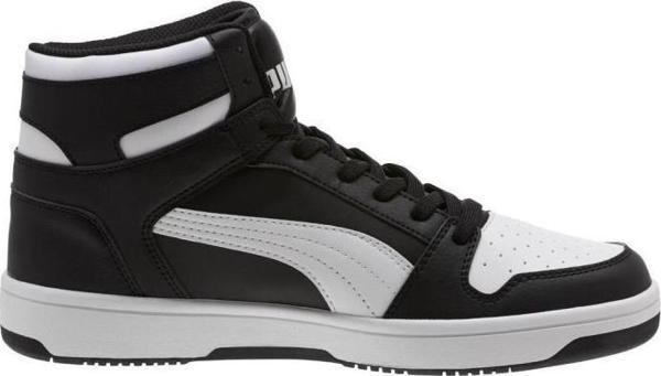 Puma 369573 Rebound Lay Up Sl Spor Ayakkabı Siyah-Beyaz - Image 1