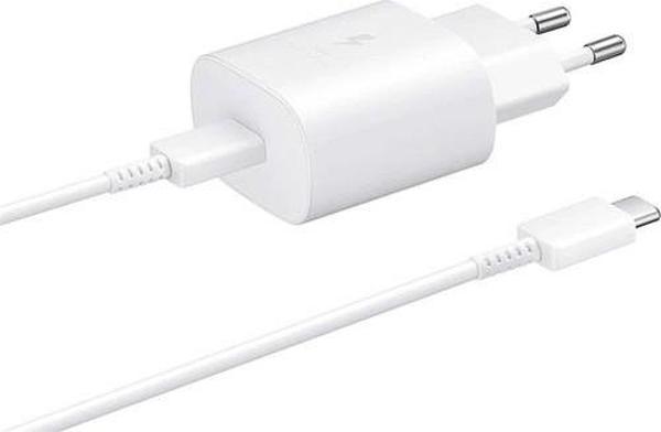 Samsung Galaxy A24 Fast Charging 25W Type-C Çıkışlı Kablolu Şarj Aleti (Samsung Türkiye Garantili) - Image 1