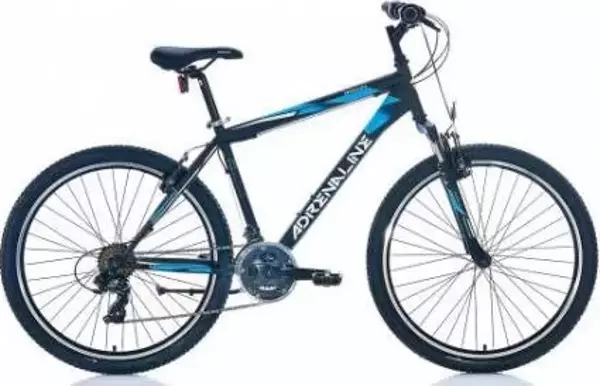 Bianchi Adrenaline V Fren 21 Vites 26 Jant Dağ Bisikleti Siyah Beyaz Mavi 46 Kadro - Image 1
