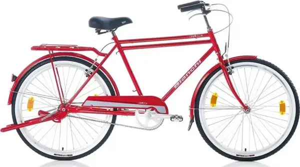 Bianchi Milano V Fren 26 Jant Şehir Bisikleti Kırmızı Gri Siyah - Image 1
