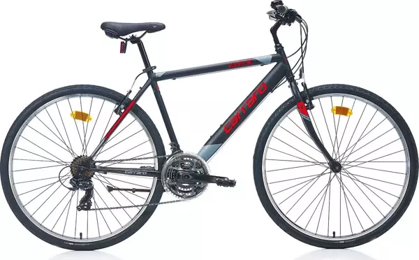Carraro Active 280 V Fren 21 Vites 28 Jant Şehir Bisikleti Siyah Kırmızı 49 Kadro - Image 1