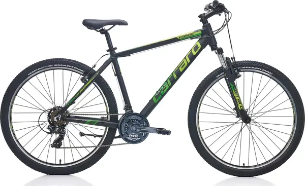 Carraro Force 700 V Fren 21 Vites 27,5 Jant Dağ Bisikleti Siyah Yeşil 43 Kadro - Image 1
