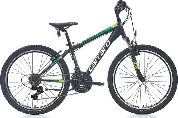 Carraro Speed 240 V Fren 21 Vites 24 Jant Dağ Bisikleti Siyah Yeşil - Image 1