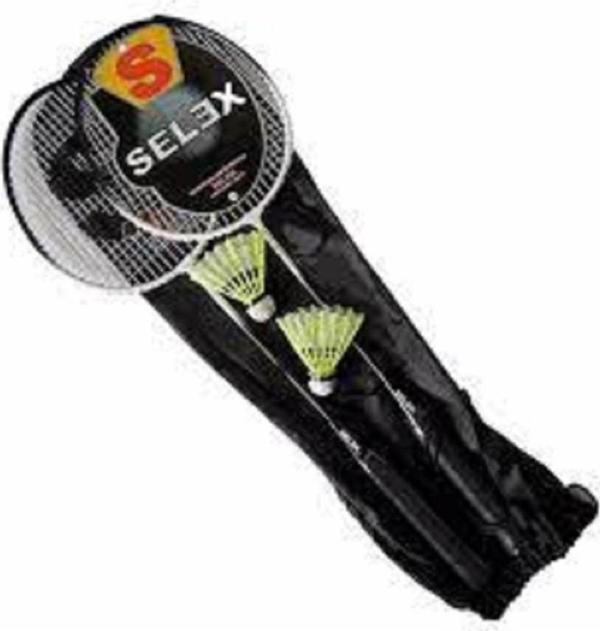 SELEX Badminton Set (2 Raket + 2 Top) - Image 1