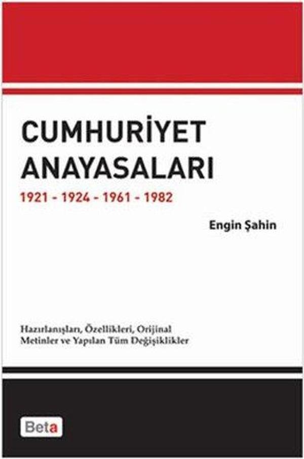 Cumhuriyet Anayasaları 1921 1924 1961 1982 - Beta Yayınları - Image 1
