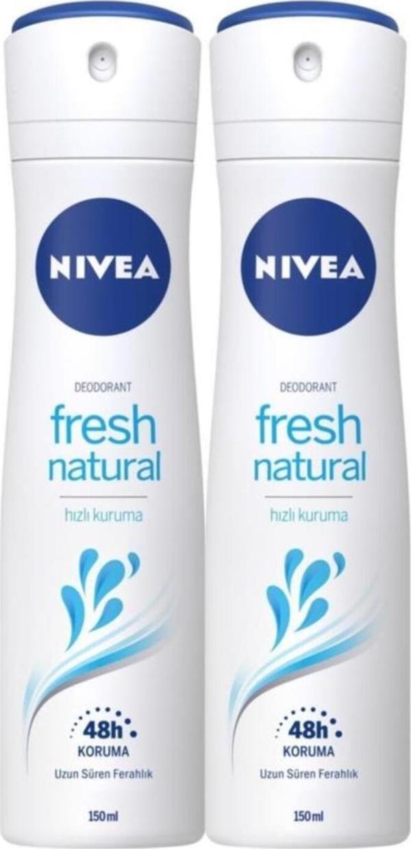 Nivea Fresh Deosprey 150 Ml 2'Li Paket - Image 1