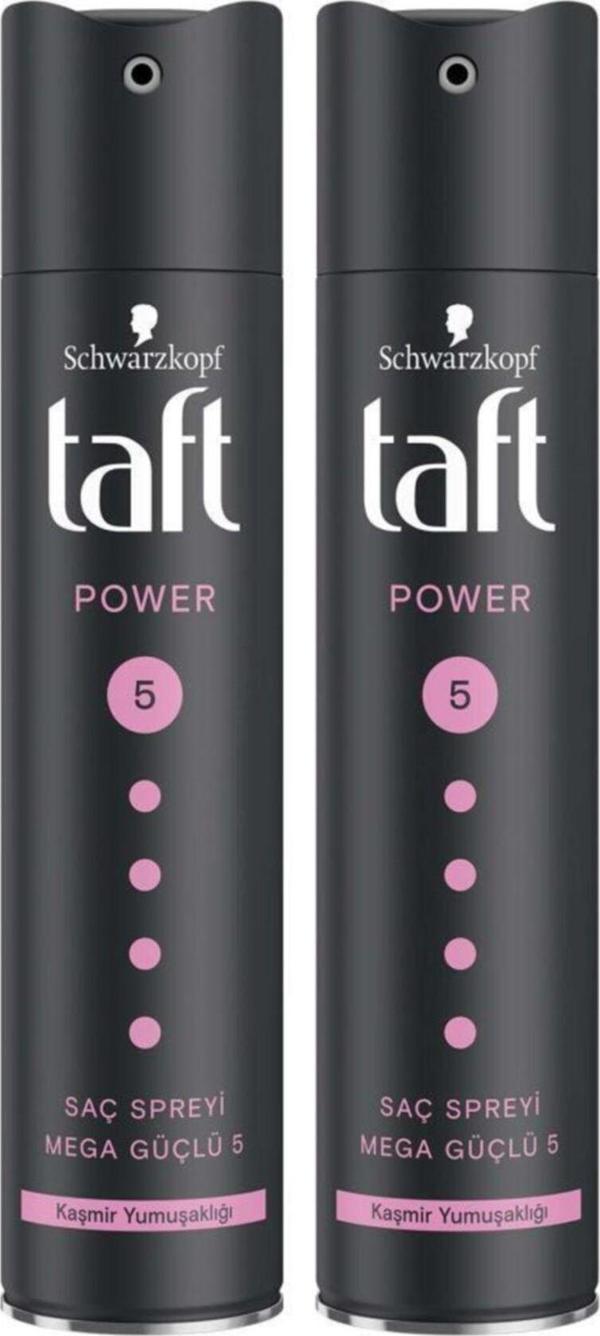 Taft Power Kaşmir ( Mega Güçlü ) Sprey 250 Ml X 2 Adet - Image 1