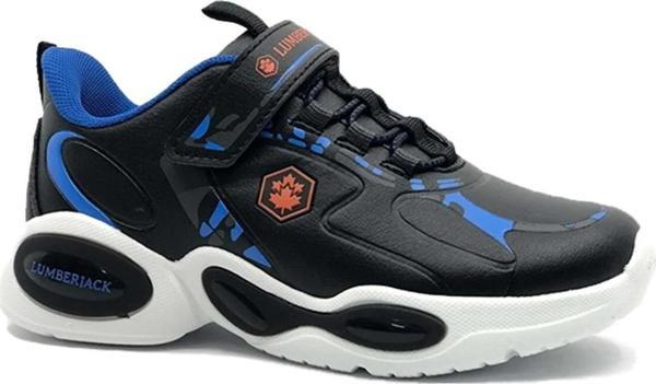 Lumberjack Cruz Spor Ayakkabı Siyah-Saks - Image 1