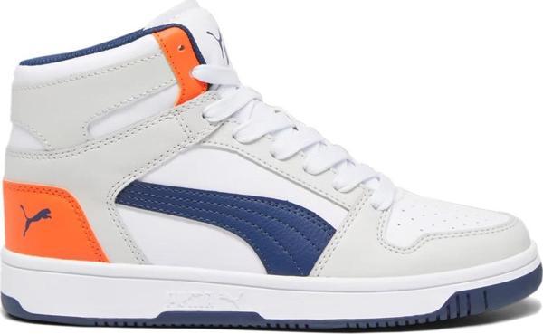 Puma 370486 Rebound Layup SL Jr Spor Ayakkabı Beyaz-Mavi - Image 1