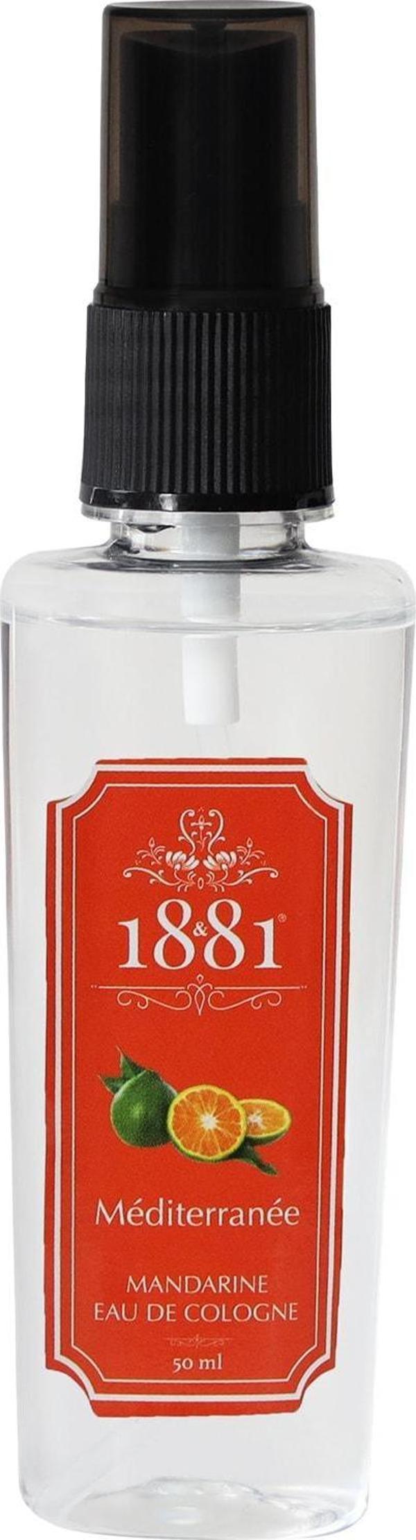 1881 Kolonya Eau De Cologne Méditerranée Sprey 50 ml - Image 1