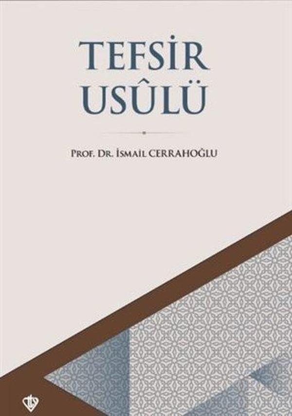 Tefsir Usulü - Türkiye Diyanet Vakfı Yayınları - Image 1