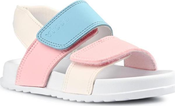 Vicco 321P23Y252 Krixi Sandalet Beyaz-Pembe - Image 1