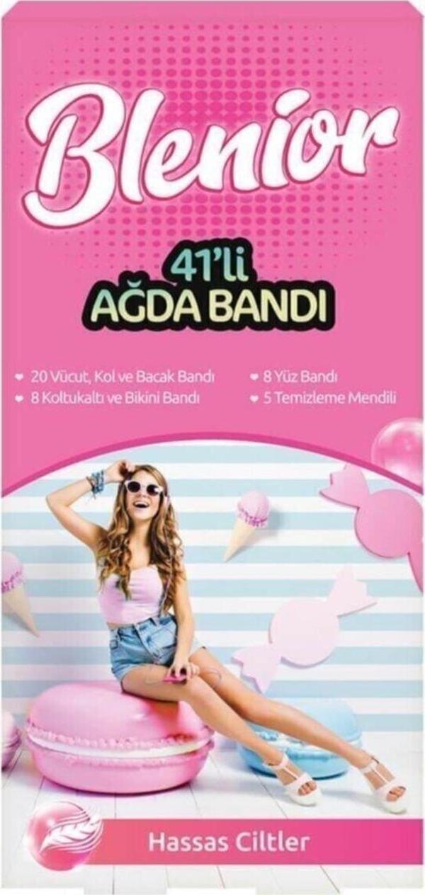 Blenior Ağda Bandı Hassas Ciltler 41'li - Image 1