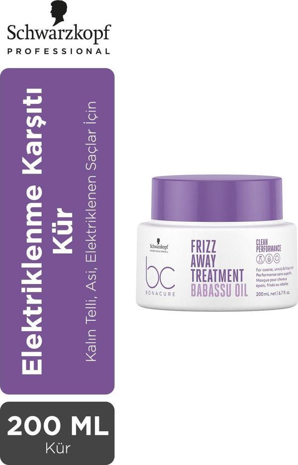 Bonacure Bc Clean Elektriklenme Karşıtı Kür 200ml | Saçın yüzeyini pürüzsüzleştirir - Image 1