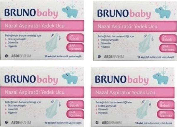 Bruno Baby Nazal Aspiratör Yedek Uç 4 Adet - Image 1