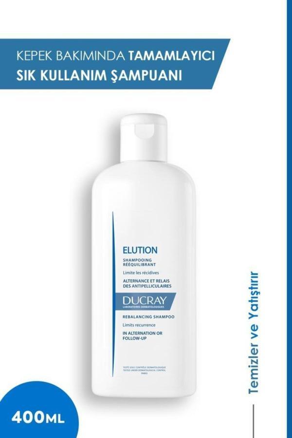 Ducray Elution Gentle Balancing Shampoo 400 ml - Image 1