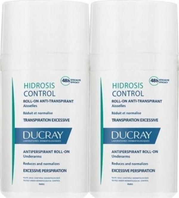 Ducray Hidrosis Control Terleme Karşıtı Roll-on 40 ml - Ikili Paket - Image 1