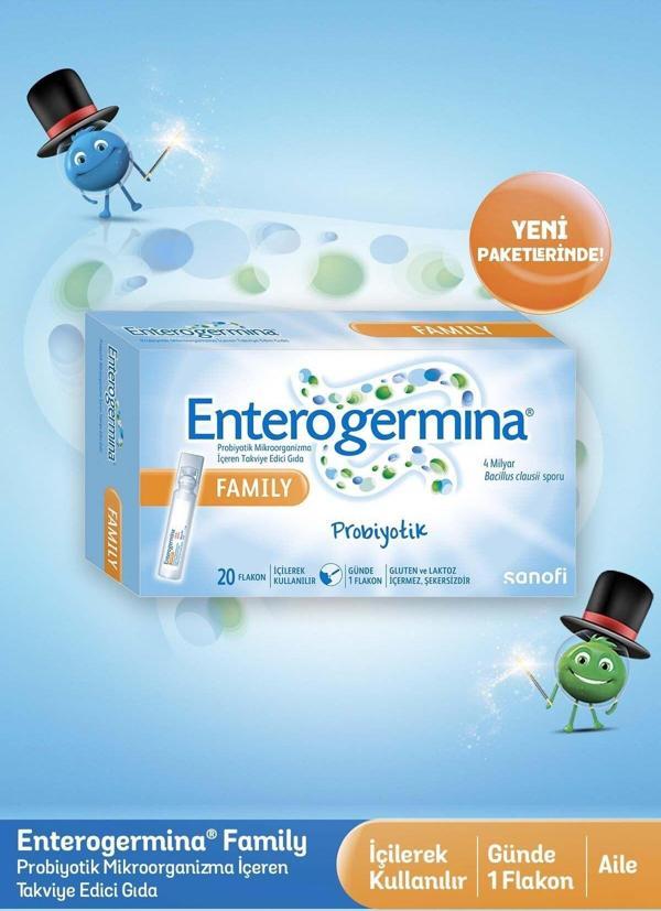 Enterogermina Family Probiyotik 20 Flakon - Image 1