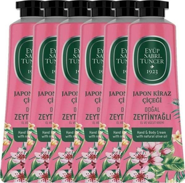 Eyüp Sabri Tuncer El Ve Vücut Kremi Japon Kiraz Çiçeği 50 Ml X 6 - Image 1