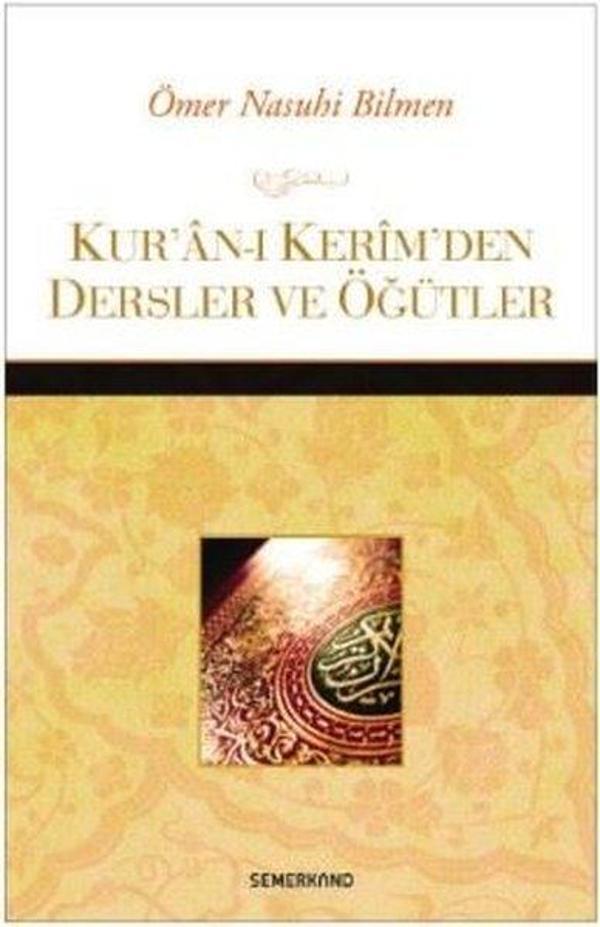 Kur'an-ı Kerim'den Dersler ve Öğütler - Semerkand Yayınları - Image 1