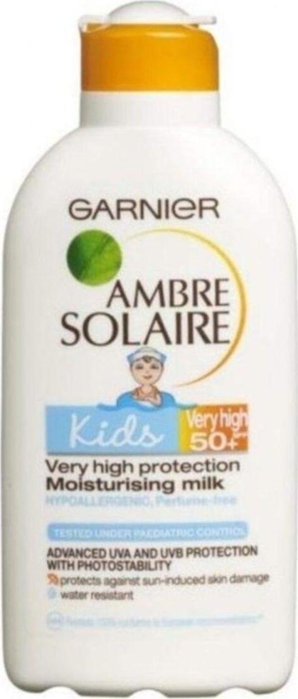 Garnier Ambre Solaire Sensitive Advanced Çocuk Krem Gkf50+ 200ml - Image 1