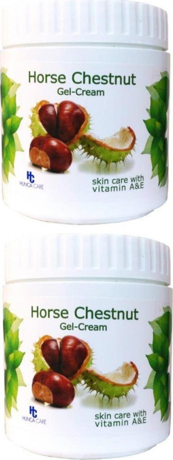 Hunca Care Hunca At Kestanesi Kremi 2x500 Ml Horse Chestnut Gel - Cream - Image 1