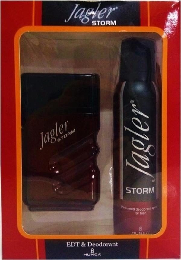 Jagler Storm Edt 90 ml Erkek Parfüm Seti  - Image 1