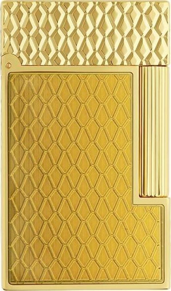 S.T. Dupont Ligne 2 Shiny Gold Puro Çakmağı 16630 - Image 1
