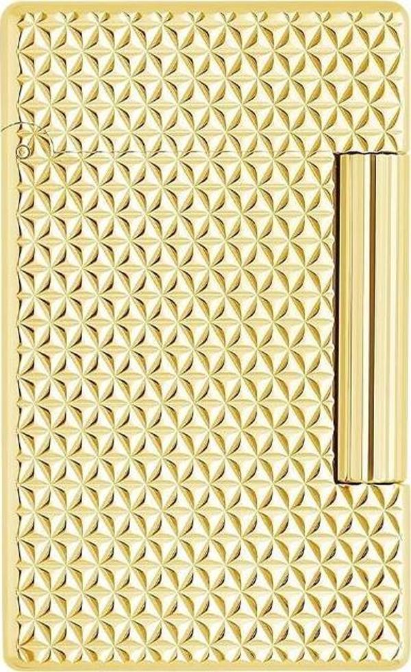 S.T. Dupont Initial Firehead Gold Puro Çakmağı 20821 - Image 1